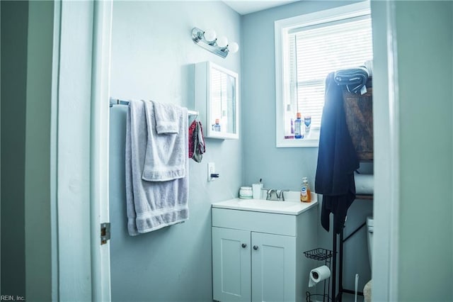 12 Benton Ave, Portsmouth, VA 23702 - bathroom with vanity and toilet