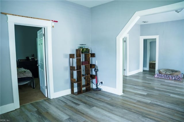 12 Benton Ave, Portsmouth, VA 23702 - corridor featuring wood finished floors and baseboards