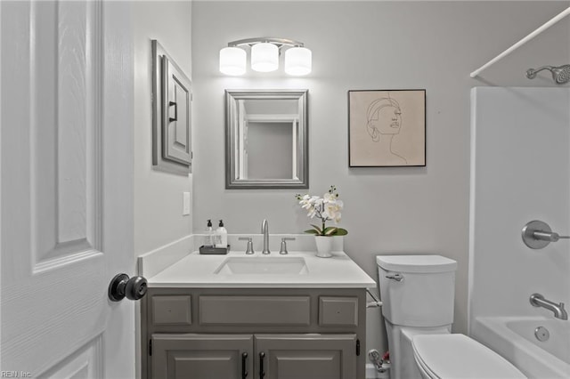 700 Canteberry Ln, Smithfield, VA 23430 - full bathroom with vanity, bathing tub / shower combination, and toilet