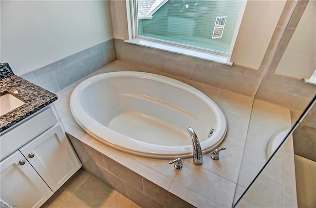 108 Brassy St, Suffolk, VA 23434 - bathroom with vanity and a garden tub