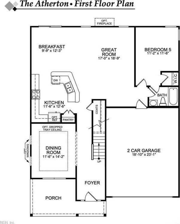 108 Brassy St, Suffolk, VA 23434 - home floor plan