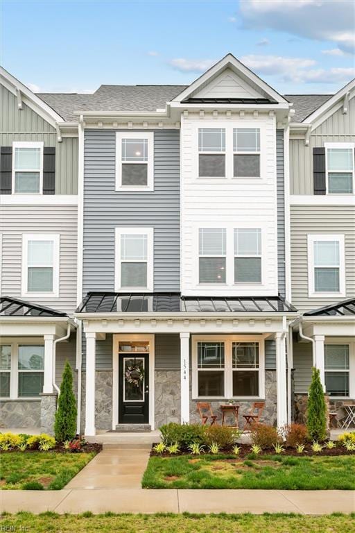 1544 Stanford Ln, Newport News, VA 23608 - multi unit property with a standing seam roof and stone siding