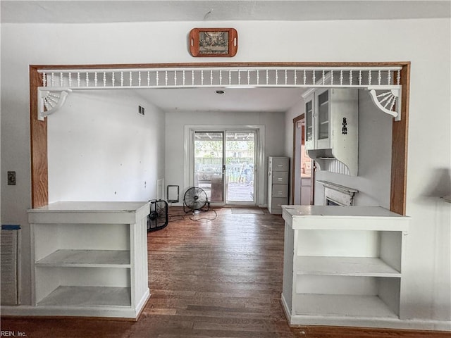 1625 Garfield Dr, Norfolk, VA 23503 - living room featuring dark wood finished floors