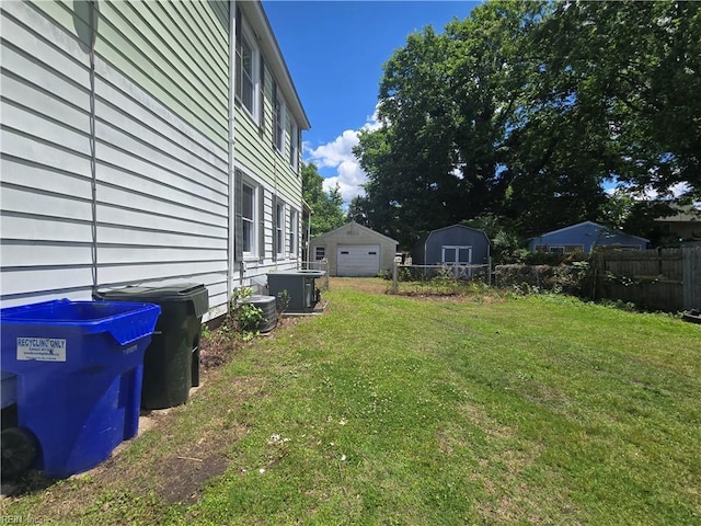 3222 Verdun Ave, Norfolk, VA 23509 - view of yard featuring central AC