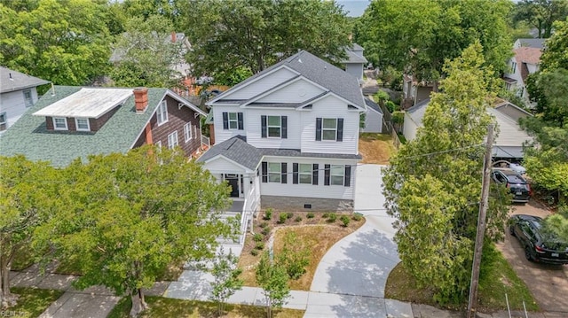 1608 Holland Ave, Norfolk, VA 23509 - view of front facade with roof with shingles