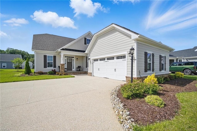 113 Saint Annes, Smithfield, VA 23430 - view of front of property featuring concrete driveway, an attached garage, and a front lawn