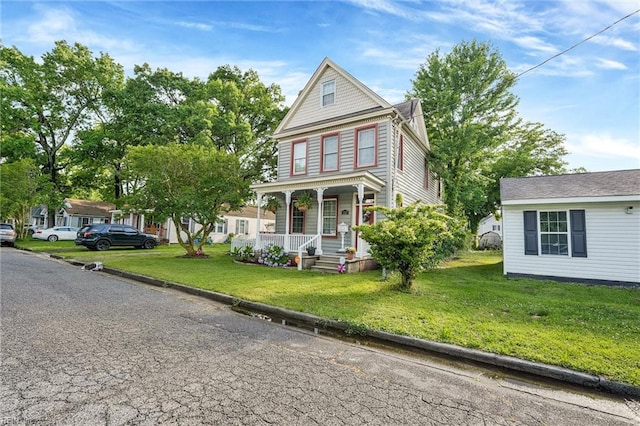 3317 Montana Ave, Norfolk, VA 23513 - traditional style home with a porch and a front lawn
