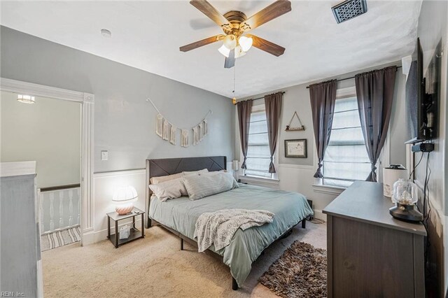 3317 Montana Ave, Norfolk, VA 23513 - bedroom with carpet flooring and ceiling fan