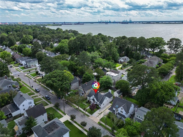 6223 Rolfe Ave, Norfolk, VA 23508 - view of property location with a notable bridge, a nearby body of water, and nearby suburban area