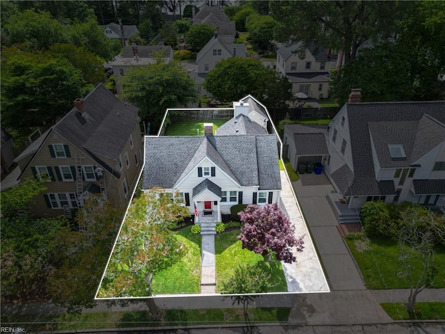 6223 Rolfe Ave, Norfolk, VA 23508 - aerial perspective of suburban area