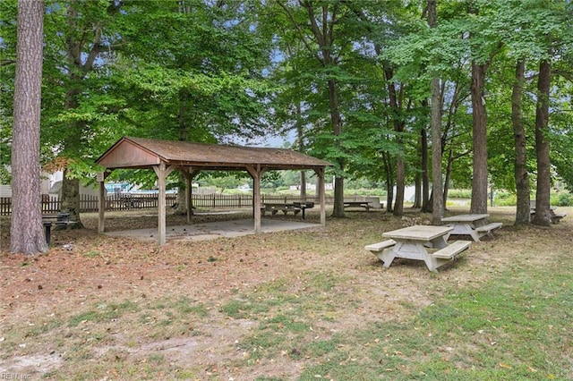 108 Silver Fox Trce, Yorktown, VA 23693 - view of home's community with a gazebo and a carport