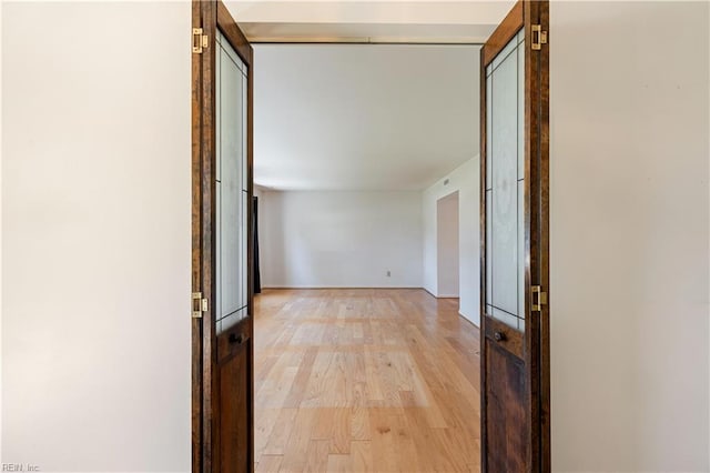 4456 Hudgins Dr, Virginia Beach, VA 23455 - hall with light wood finished floors