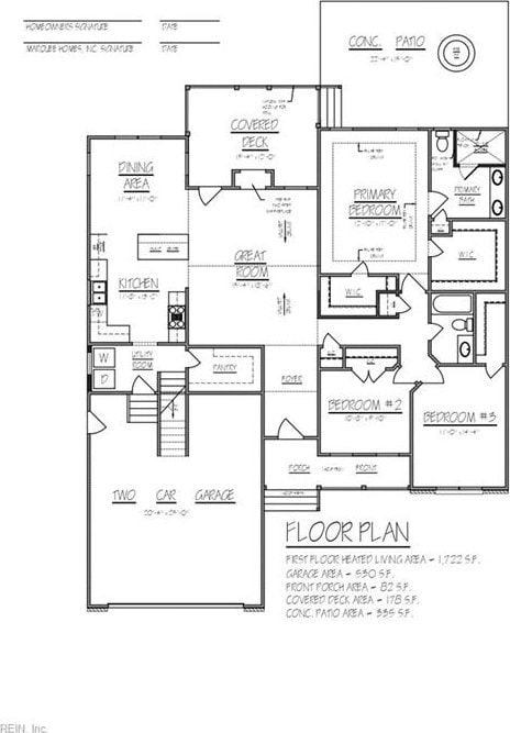 121 Randolphs Grn, Williamsburg, VA 23185 - home floor plan