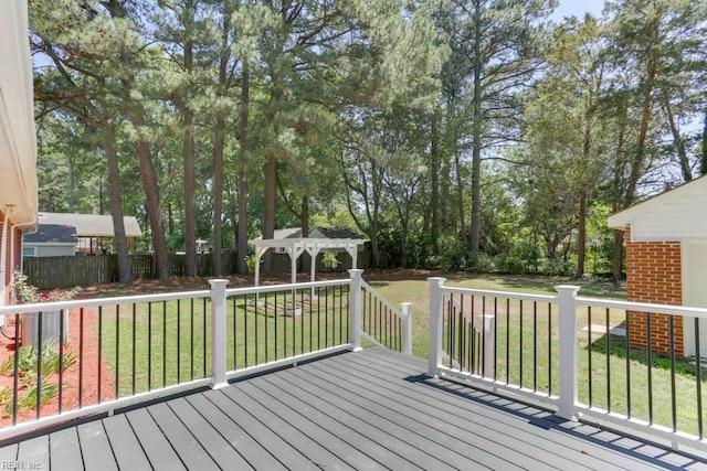 5833 Hedgerow Ln, Portsmouth, VA 23703 - wooden deck with a gazebo