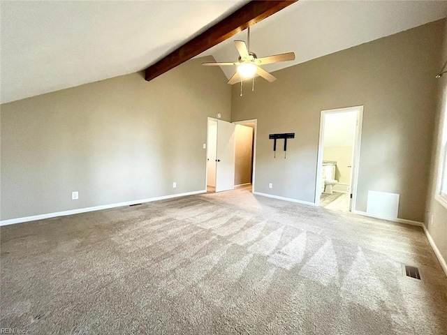 10104 Ogilvy Ln, Carrollton, VA 23314 - unfurnished bedroom with carpet, baseboards, and connected bathroom