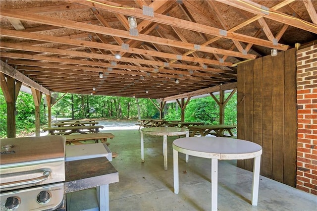 201 Colony Trl, Lanexa, VA 23089 - view of patio / terrace featuring grilling area