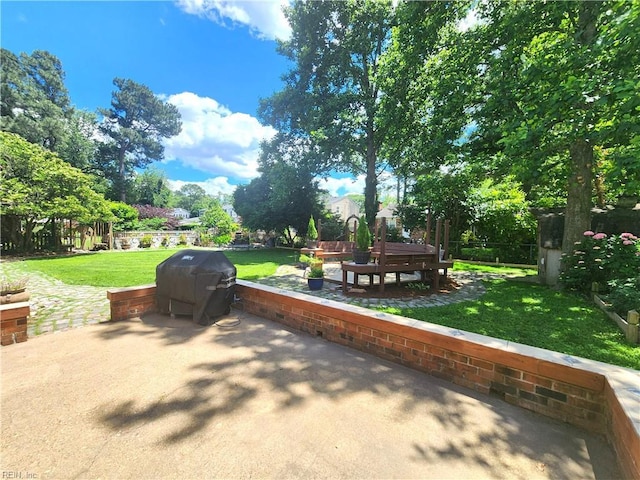 5097 Rochelle Rd, Virginia Beach, VA 23464 - view of patio featuring area for grilling
