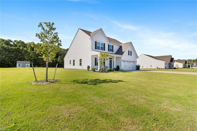 110 Georgia Dr, Elizabeth City, NC 27909 - view of front of home featuring asphalt driveway and a front yard