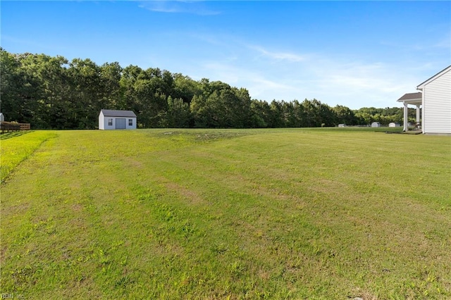 110 Georgia Dr, Elizabeth City, NC 27909 - view of green lawn with a view of rural / pastoral area