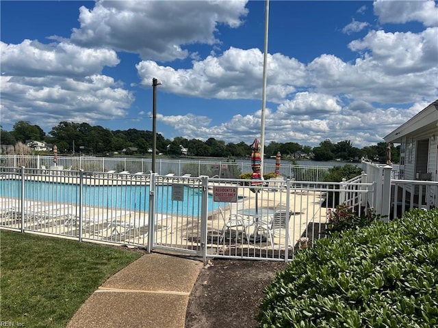 240 Dockside Dr Unit C, Hampton, VA 23669 - community pool featuring a patio