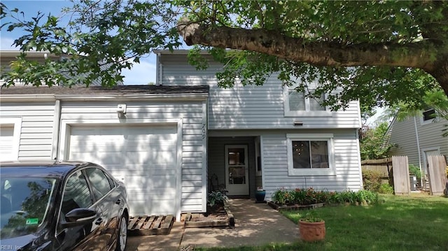 709 Roosevelt Ave, Virginia Beach, VA 23452 - view of front of house with an attached garage