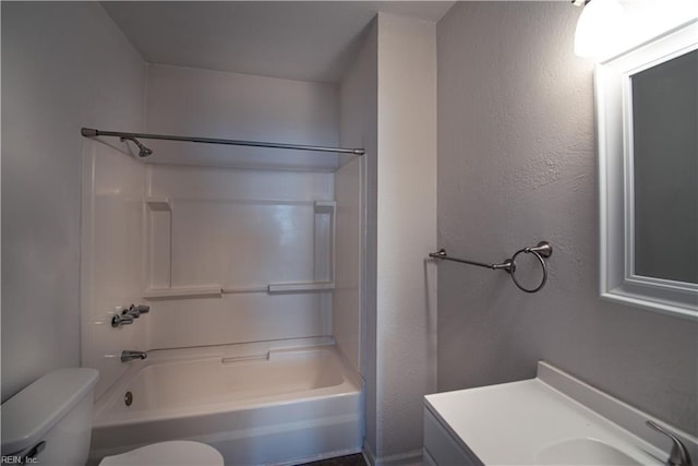 3032 Grandy Ave, Norfolk, VA 23509 - bathroom with toilet, shower / bath combination, and vanity