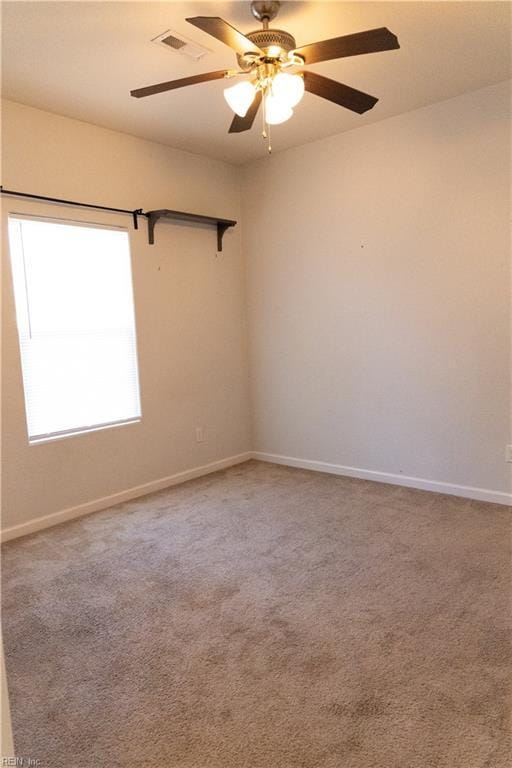 1932 Linster St, Chesapeake, VA 23324 - carpeted spare room with a ceiling fan and baseboards