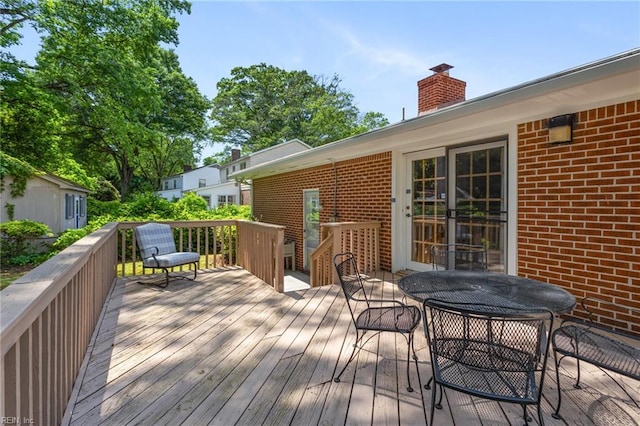 8 Marilea Cir, Newport News, VA 23606 - wooden deck featuring outdoor dining space