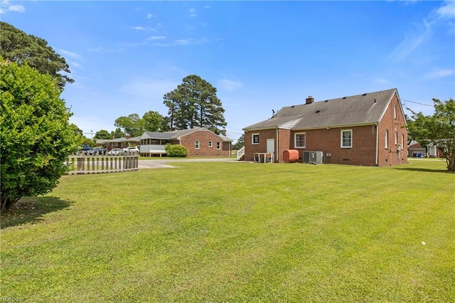 108 Pocahontas St, Franklin, VA 23851 - view of yard with central air condition unit