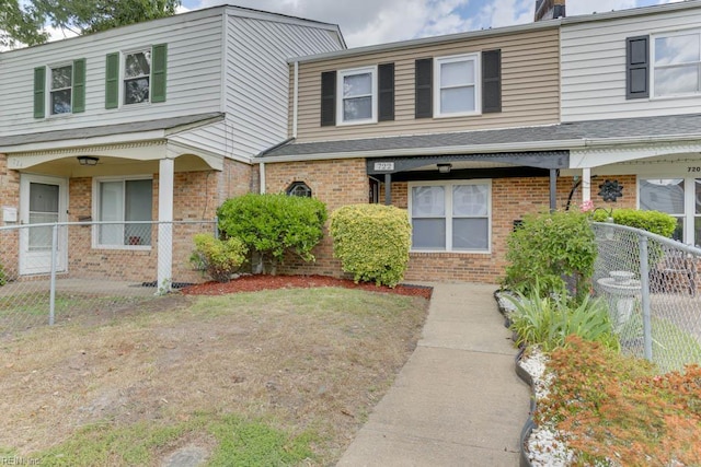 722 White Hall Ln, Virginia Beach, VA 23464 - townhome / multi-family property with brick siding