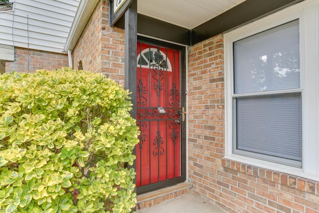 722 White Hall Ln, Virginia Beach, VA 23464 - property entrance featuring brick siding