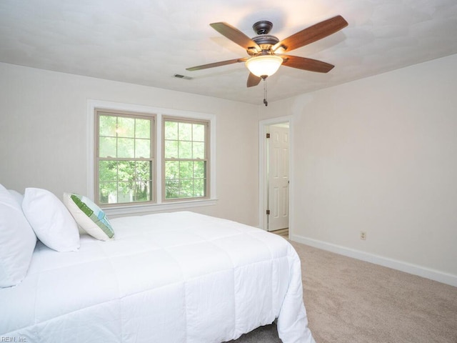 3124 Douglas Rd, Chesapeake, VA 23322 - carpeted bedroom featuring baseboards and a ceiling fan
