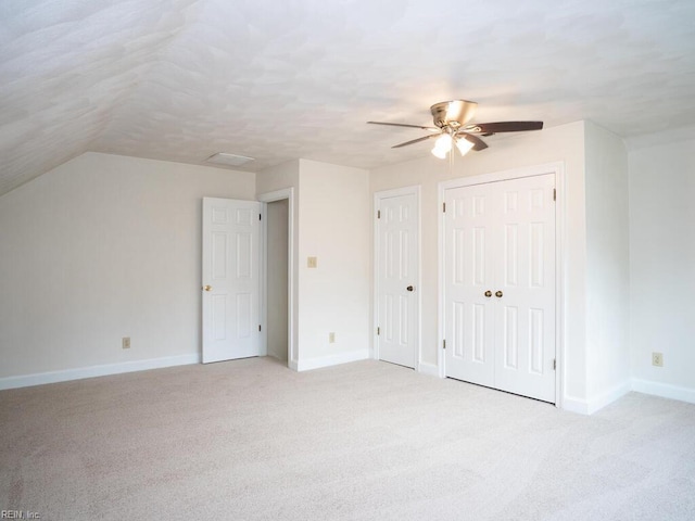 3124 Douglas Rd, Chesapeake, VA 23322 - unfurnished bedroom featuring light carpet, baseboards, and a ceiling fan