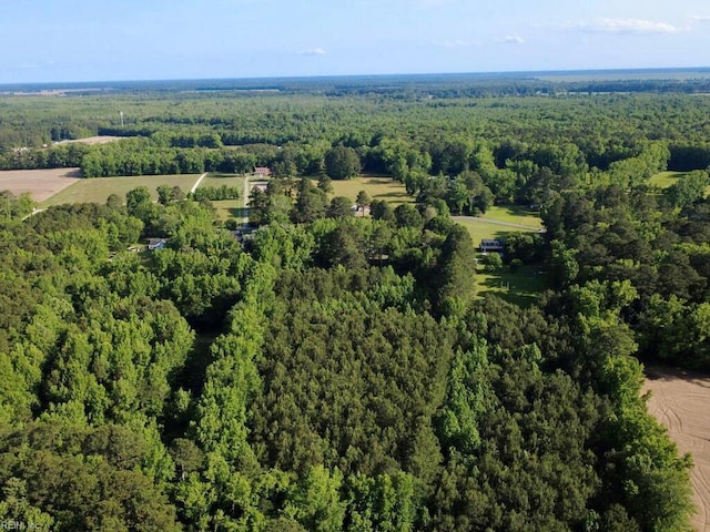 3124 Douglas Rd, Chesapeake, VA 23322 - aerial overview of property's location with a heavily wooded area