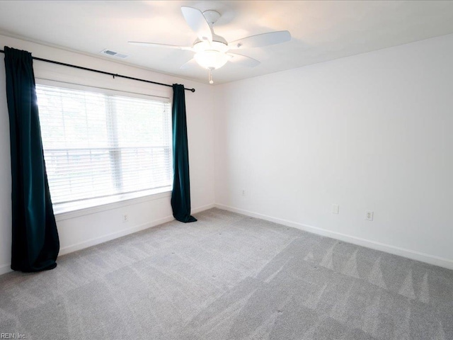 4604 Bellamy Ct, Virginia Beach, VA 23462 - unfurnished room with carpet flooring, ceiling fan, and baseboards