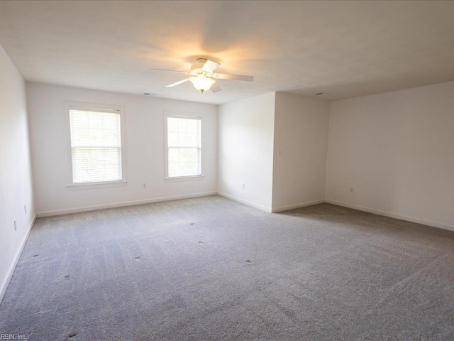 4604 Bellamy Ct, Virginia Beach, VA 23462 - carpeted spare room with a ceiling fan and baseboards