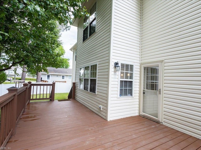 4604 Bellamy Ct, Virginia Beach, VA 23462 - view of wooden deck