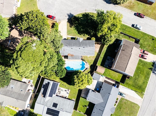 4505 Hessian Ct, Virginia Beach, VA 23462 - aerial perspective of suburban area featuring a pool