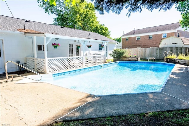 4505 Hessian Ct, Virginia Beach, VA 23462 - view of pool with a patio and french doors