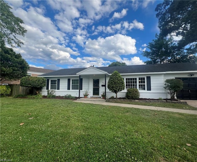4505 Hessian Ct, Virginia Beach, VA 23462 - single story home with a front lawn