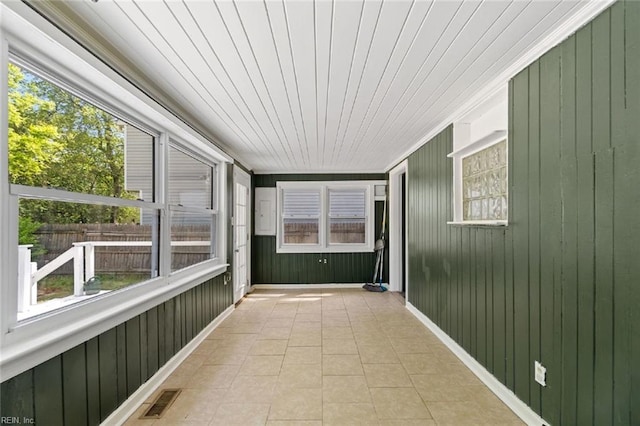 858 47th St, Norfolk, VA 23508 - unfurnished sunroom featuring healthy amount of natural light