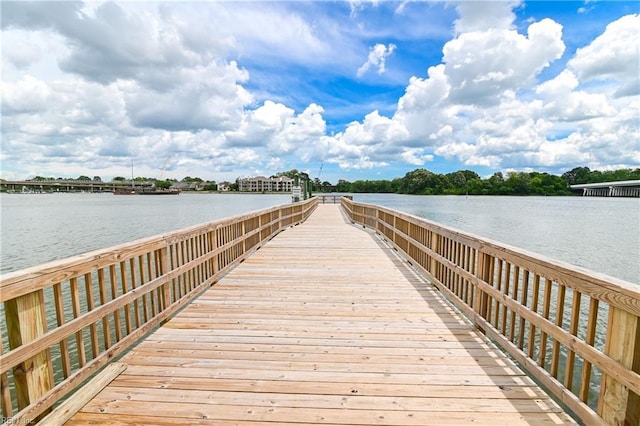 166 Mill Point Dr, Hampton, VA 23669 - dock with a water view