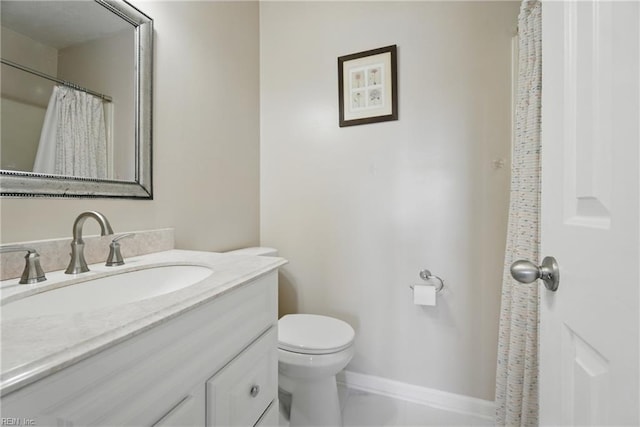 1765 Unicorn Dr, Virginia Beach, VA 23454 - full bath with vanity, toilet, and baseboards