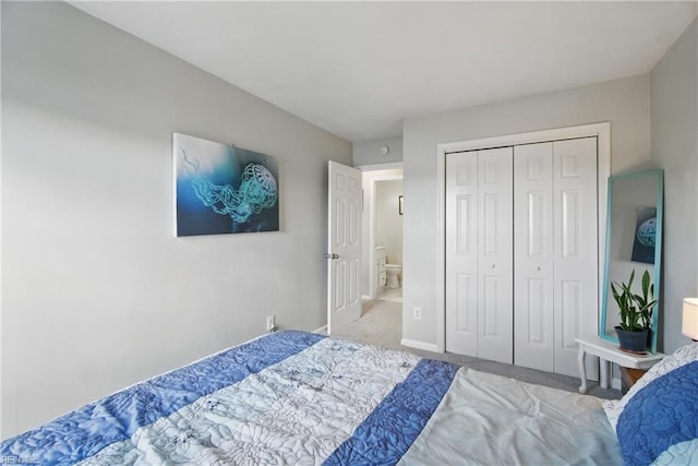 1765 Unicorn Dr, Virginia Beach, VA 23454 - bedroom with carpet floors, a closet, and baseboards