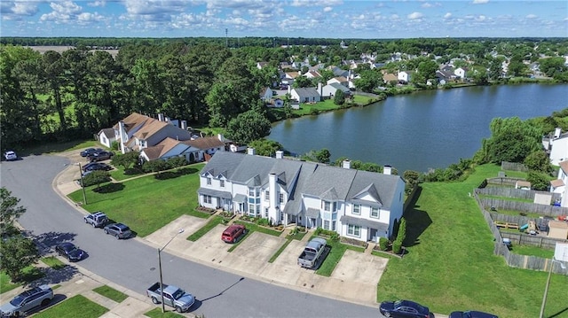 1765 Unicorn Dr, Virginia Beach, VA 23454 - aerial view of residential area featuring a nearby body of water