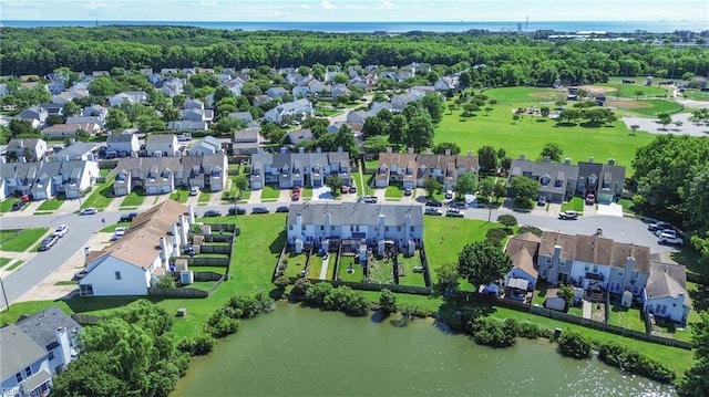 1765 Unicorn Dr, Virginia Beach, VA 23454 - aerial view of residential area with a large body of water
