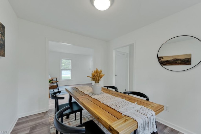 4401 Southampton Arch, Portsmouth, VA 23703 - dining room with baseboards and wood finished floors