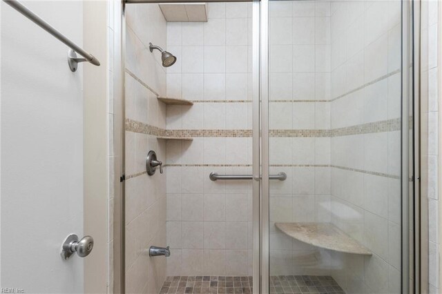 4249 Cheswick Ln, Virginia Beach, VA 23455 - bathroom featuring a shower stall