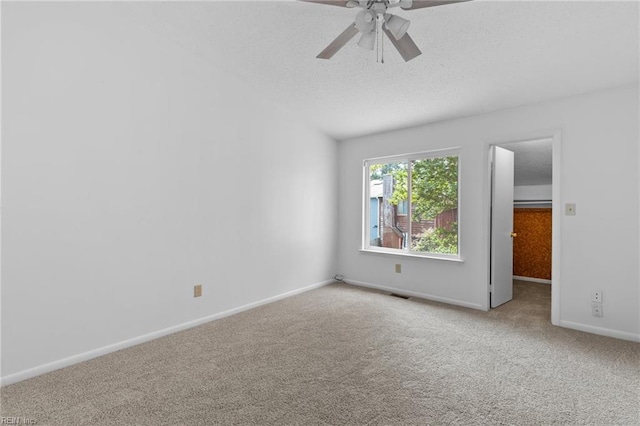 4321 Moosewood Ct, Virginia Beach, VA 23462 - carpeted empty room featuring a ceiling fan, a textured ceiling, and baseboards