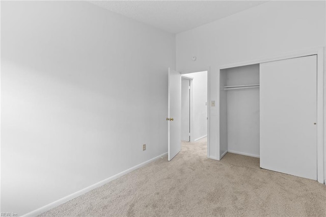4321 Moosewood Ct, Virginia Beach, VA 23462 - unfurnished bedroom with carpet, a closet, and baseboards